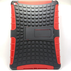 Apple iPad Air 2 - Tough Jacket Hybrid Rugged Heavy Duty Hard Back Cover Case with Kickstand [Pro-Mobile]