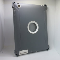 Apple iPad 2 / 3 / 4 - Fashion Defender Shockproof Tough Full Shell Case Cover Clip [Pro-Mobile]