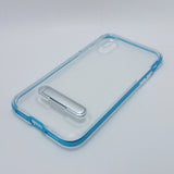 Apple iPhone X - Aluminum Bumper Frame Case with Kickstand