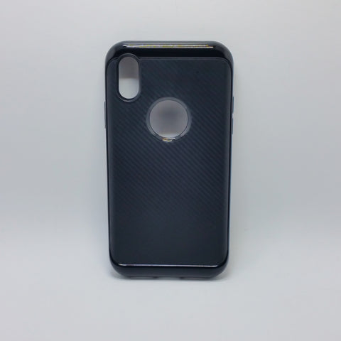 Apple iPhone X - Slim Carbon Fiber Hybrid Case