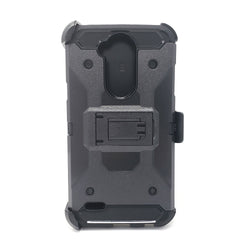 LG X 3 Power - Heavy Duty Transformer Case with Rotating Belt Clip [Pro-Mobile]