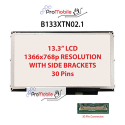 For B133XTN02.1 13.3" WideScreen New Laptop LCD Screen Replacement Repair Display [Pro-Mobile]