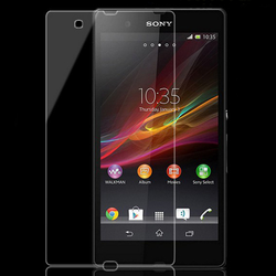 Sony Xperia Z - Premium Real Tempered Glass Screen Protector Film [Pro-Mobile]