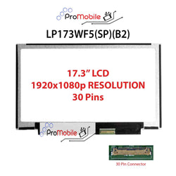 For LP173WF5(SP)(B2) 17.3" WideScreen New Laptop LCD Screen Replacement Repair Display [Pro-Mobile]