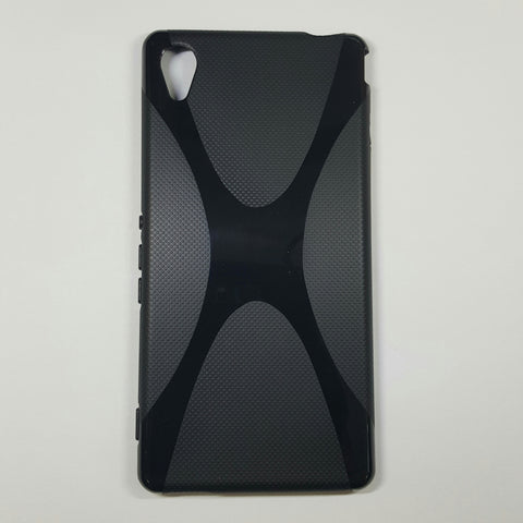 Sony Xperia M4 Aqua - X-line Silicone Phone Case