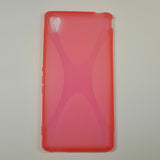 Sony Xperia M4 Aqua - X-line Silicone Phone Case
