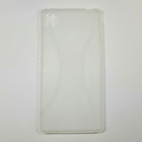 Sony Xperia M4 Aqua - X-line Silicone Phone Case