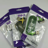 B & J 30-pin USB Data Cable