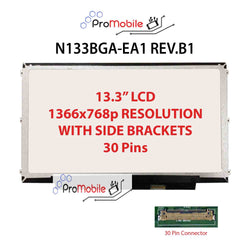 For N133BGA-EA1 REV.B1 13.3" WideScreen New Laptop LCD Screen Replacement Repair Display [Pro-Mobile]