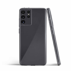 Samsung Galaxy S21 Ultra - Silicone Phone Case With Dust Plug