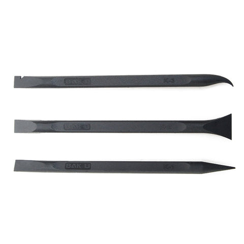 Mobile Repair Strong 3 Piece Black Two-Sided Spudger Opening Tool Kit
