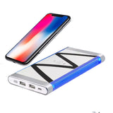 WUW - Wireless Power Bank with Light Indicator and Dual Output 10000mah  WUW-C63
