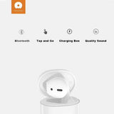 WUW Wireless Bluetooth Earphone with Charging Box
