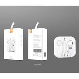 Lightning Earpods Earphones with Remote and Mic for Apple iPhone WUW-R32