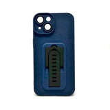 Apple iPhone 14 - Camera Protection Case with Watch Band Kickstand [Pro-Mobile]