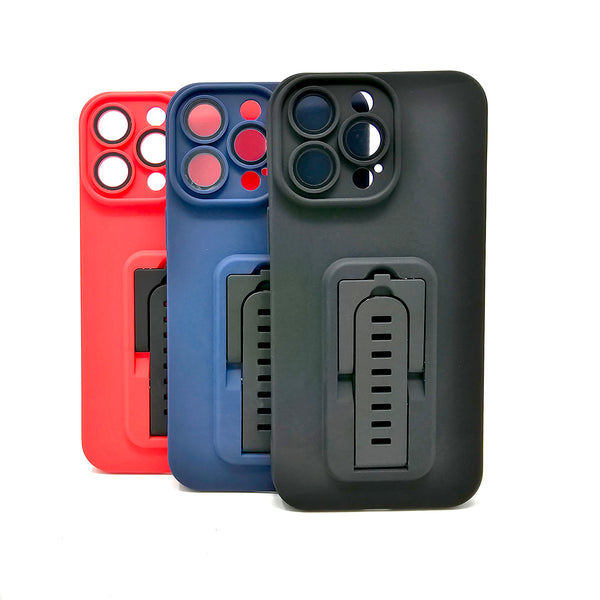 Apple iPhone 14 Pro Max - Camera Protection Case with Watch Band Kickstand [Pro-Mobile]