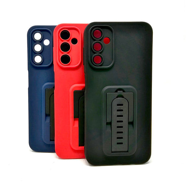 Samsung Galaxy A14 5G - Camera Protection Case with Watch Band Kickstand [Pro-Mobile]