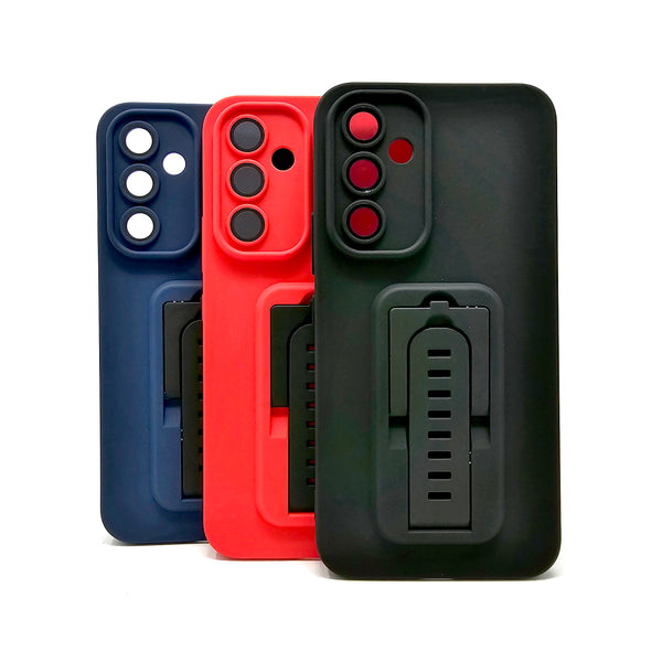 Samsung Galaxy A54 5G - Camera Protection Case with Watch Band Kickstand [Pro-Mobile]