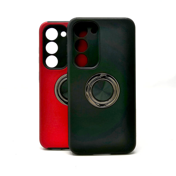 Samsung Galaxy S23 - Silky Soft Magnet Enabled Case with Ring Kickstand [Pro-Mobile]