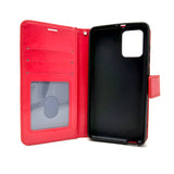 TCL 303 - Magnetic Wallet Card Holder Flip Stand Case Cover with Strap [Pro-Mobile]