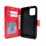 TCL 303 - Magnetic Wallet Card Holder Flip Stand Case Cover with Strap [Pro-Mobile]