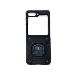 Samsung Galaxy Z Flip 6 - Transformer Shockproof Magnet Case with iRing Kickstand [Pro-M]