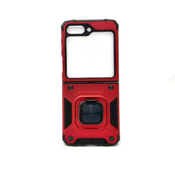 Samsung Galaxy Z Flip 6 - Transformer Shockproof Magnet Case with iRing Kickstand [Pro-M]