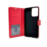 Motorola Moto G Play 2024 - Magnetic Wallet Card Holder Flip Stand Case Cover with Strap [Pro-Mobile]