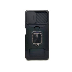 Motorola Moto G 5G 2024 - Secure Card Holder Magnet Enabled Case with Ring Kickstand [Pro-M]