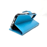 Apple iPhone 16 Plus - Magnetic Wallet Card Holder Flip Stand Case Cover with Strap [Pro-Mobile]