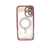 Apple iPhone 16 Plus - Chrome Edge Magnet RING Silicone Case [Pro-Mobile]