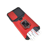 Samsung Galaxy A16 - Secure Card Holder Magnet Enabled Case with Ring Kickstand [Pro-M]