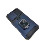 Apple iPhone 16 Pro - Secure Card Holder Magnet Enabled Case with Ring Kickstand [Pro-M]