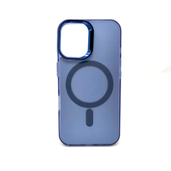 Apple iPhone 16 Pro Max - MAGNETO Chrome Edge Magnet Ring Silicone Case [Pro-Mobile]