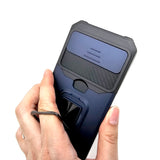 Google Pixel 9a - Secure Card Holder Magnet Enabled Case with Ring Kickstand [Pro-M]