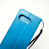 Google Pixel 9a - Magnetic Wallet Card Holder Flip Stand Case Cover with Strap [Pro-Mobile]