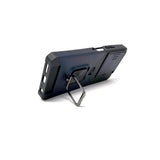 Motorola Moto G Play 2025 - Secure Card Holder Magnet Enabled Case with Ring Kickstand [Pro-M]