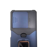 Motorola Moto G Play 2025 - Secure Card Holder Magnet Enabled Case with Ring Kickstand [Pro-M]