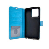Motorola Moto G Play 2025 - Magnetic Wallet Card Holder Flip Stand Case Cover with Strap [Pro-Mobile]