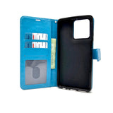 Motorola Moto G Play 2025 - Magnetic Wallet Card Holder Flip Stand Case Cover with Strap [Pro-Mobile]