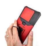 Motorola Moto G Stylus 5G 2025 - Secure Card Holder Magnet Enabled Case with Ring Kickstand [Pro-M]
