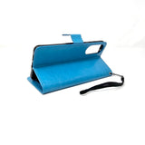 Samsung Galaxy S25 Edge - Magnetic Wallet Card Holder Flip Stand Case Cover with Strap [Pro-Mobile]