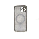 Apple iPhone 12 - SPARKLE Chrome Edge Magnet RING Silicone Case [Pro-Mobile]
