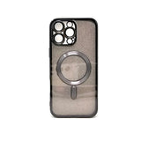 Apple iPhone 16 Pro Max - SPARKLE Chrome Edge Magnet RING Silicone Case [Pro-Mobile]
