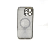 Apple iPhone 16 Pro Max - SPARKLE Chrome Edge Magnet RING Silicone Case [Pro-Mobile]