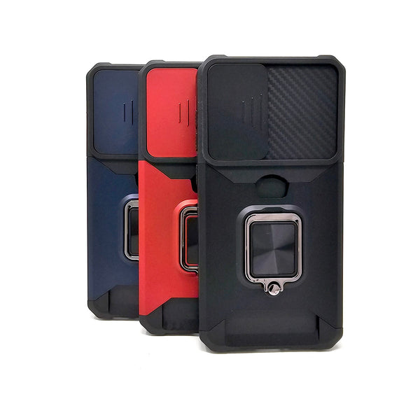 Samsung Galaxy A56 5G - Secure Card Holder Magnet Enabled Case with Ring Kickstand [Pro-M]