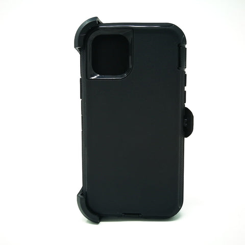 Apple iPhone 12 Mini - Heavy Duty Fashion Defender Case with Rotating Belt Clip [Pro-Mobile]