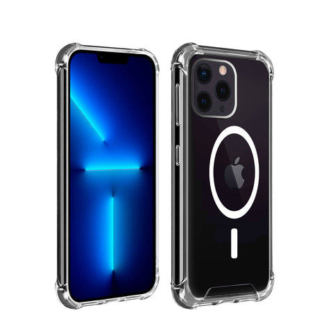 Apple iPhone 14 Pro Max - Reinforced Corners Shockproof Silicone Phone Case with Wireless Charging [Pro-Mobile]