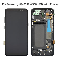LCD Digitizer Screen With Frame For Samsung Galaxy A8 2018 A530 A530F A530WA [Pro-Mobile]