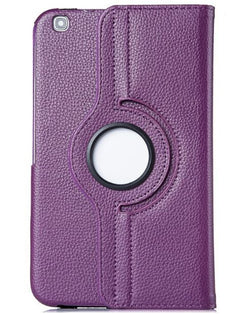 Samsung Galaxy Tab 3 8"- 360 Rotating Leather Stand Case Smart Cover [Pro-Mobile]